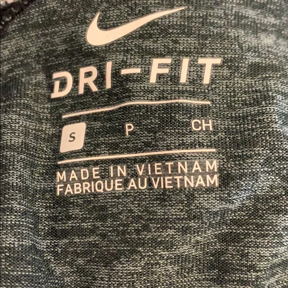 Nike Dri-Fit strappy grey tank S